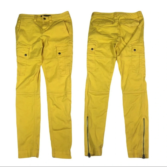 WJ197 Women’s Polo Ralph Lauren Twill Utility Pants 4 - Picture 3 of 9